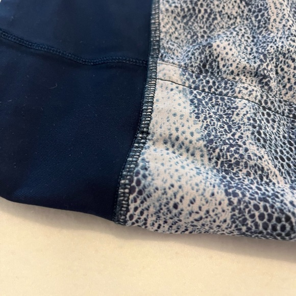 Lululemon Run Time II 4" Running Shorts Lined Womens 6 Mesh Scape Blue W7AK9S - Picture 2 of 8